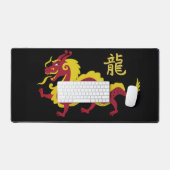 Chinesisches New Year Dragon Design Desk Mat Schreibtischunterlage (Tastatur & Maus)