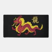 Chinesisches New Year Dragon Design Desk Mat Schreibtischunterlage (Vorderseite)