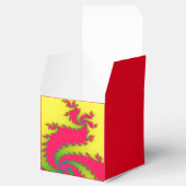 Chinesisches New Year Dragon Fraktal Custom Favor Geschenkschachtel (Geöffnet)