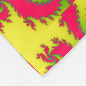 Chinesisches New Year Dragon Fraktal Fleece Blanke (Ecke)