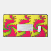 Chinesisches New Year Dragon Fraktal Schreibtischunterlage (Tastatur & Maus)