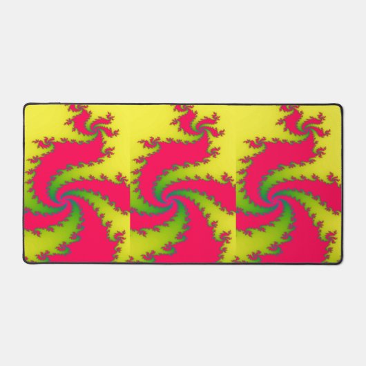 Chinesisches New Year Dragon Fraktal Schreibtischunterlage (Vorderseite)