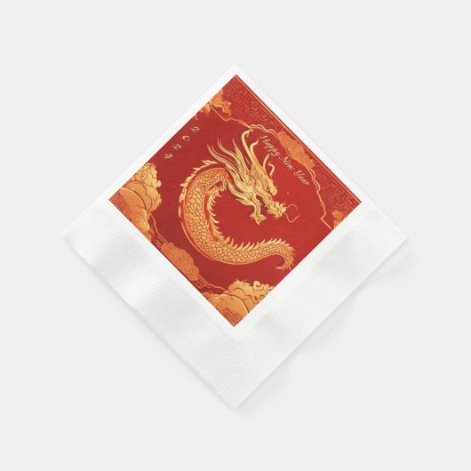 Chinesisches New Year Party Serviette (Ecke)