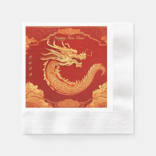 Chinesisches New Year Party Serviette