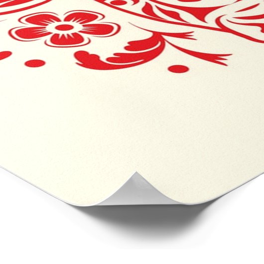 Chinesisches New Year Poster (Ecke)