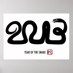 Chinesisches New Year Poster 2013 am Montag