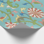 Chinesisches Ornament Geschenkpapier (Ecke)