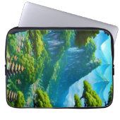 Chinesisches Palasttal Laptopschutzhülle (Vorderseite)