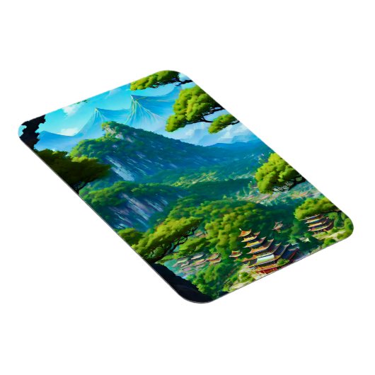 Chinesisches Palasttal Magnet (Rechte Seite)