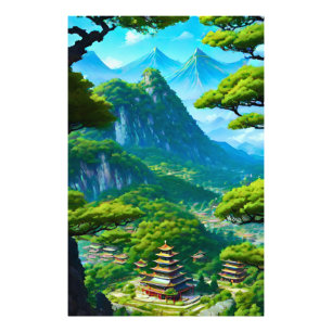 Chinesisches Palattal Fotodruck