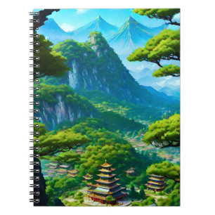 Chinesisches Palattal Notizblock
