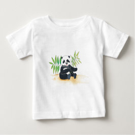 Chinesisches Panda-Kleinkind T Baby T-shirt
