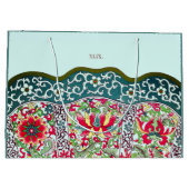 CHINESISCHES PATTERN CUSTOM GIFT BAG GROßE GESCHENKTÜTE (Rückseite)