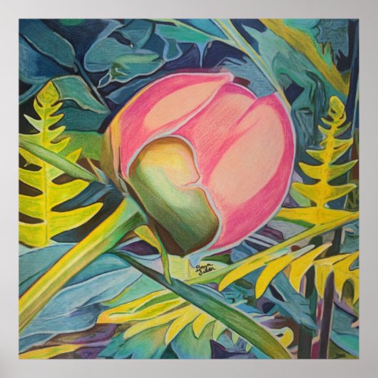 Chinesisches Peer Poster (Vorne)