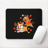 Chinesisches Pferd Corgi Lustige Kinder Männer Fra Mousepad (Mit Mouse)