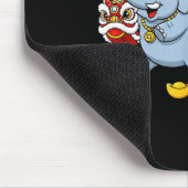 Chinesisches Pferd Elefant Lustige Kinder Männer F Mousepad (Ecke)