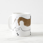 Chinesisches Pferd Kaffeetasse (Vorderseite Links)