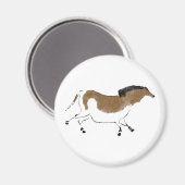Chinesisches Pferd Magnet (Vorderseite/Rückseite)