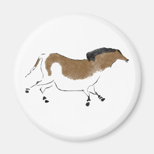 Chinesisches Pferd Magnet