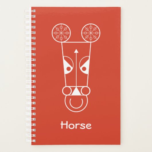 Chinesisches Pferd Planer (Vorderseite)