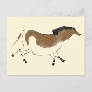 Chinesisches Pferd Postkarte