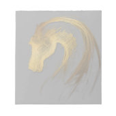 Chinesisches Pferdejahr Zodiac Geburtstag Notepad Notizblock (Vorderseite)