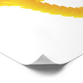 Chinesisches Phoenix Dragon Double Happy Poster (Ecke)