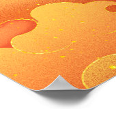 Chinesisches Poster/Türzeichen-Zeichen. bearbeitba Poster (Ecke)