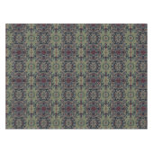 Chinesisches Qing Dynsty Blume Brocade-Muster Tischdecke (Vorderseite (Horizontal))