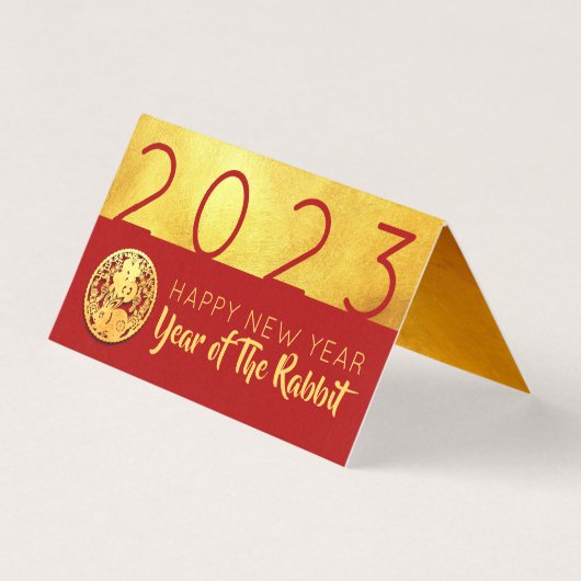 Chinesisches Rabbit-Papier-Schnitt 2023 FBC (Vorderseite)