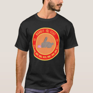 Chinesisches Rabbit-Zeichen T-Shirt