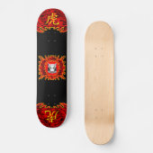 Chinesisches Red Tiger Skateboard (Vorderseite)