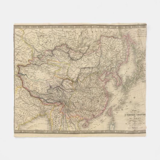 Chinesisches Reich, Japan Fleecedecke (Vorderseite (Horizontal))