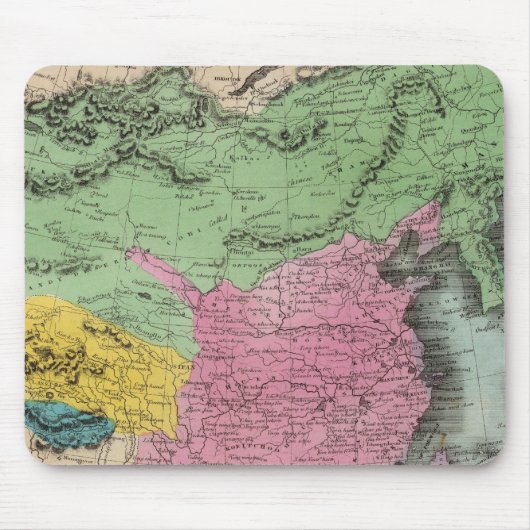 Chinesisches Reich und Japan Mousepad (Vorne)