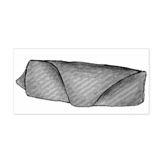 Chinesisches Restaurant Eggroll Egl Roll Gummistempel (Prägung)