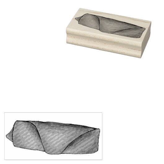 Chinesisches Restaurant Eggroll Egl Roll Gummistempel (Stempel)