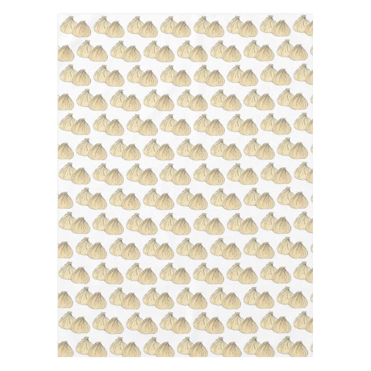 Chinesisches Restaurant Essen Shumai Dumplings Tischdecke (Vorderseite)