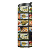 Chinesisches Restaurant Foto Menü Board Thermosbecher (Nach links gedreht)