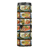 Chinesisches Restaurant Foto Menü Board Thermosbecher (Rückseite)