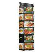 Chinesisches Restaurant Foto Menü Board Thermosbecher (Nach rechts gedreht)