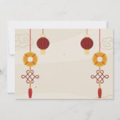 Chinesisches Restaurant für Geburtstagsfeier - Asi Einladung (Rückseite)