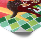 Chinesisches Restaurant Labradors Artwork Poster (Ecke)