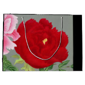 CHINESISCHES ROT- UND PINKGIFT-BAG GROßE GESCHENKTÜTE (Rückseite)