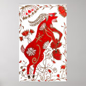 Chinesisches Schaf-Astrologie-Poster Poster (Vorne)