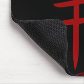 Chinesisches Schafsymbol (geblüht) Mousepad (Ecke)