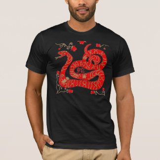 Chinesisches Schlangen-Astrologie-Shirt T-Shirt