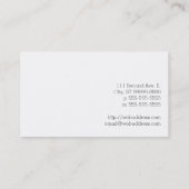 Chinesisches Schriftzeichen "Liebe " Visitenkarte (Rückseite)