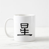 Chinesisches Schriftzeichen: Xing, bedeutend: Kaffeetasse (Links)