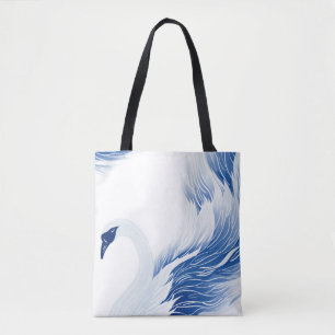 Chinesisches Schwanenmuster Tasche