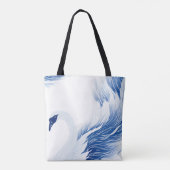 Chinesisches Schwanenmuster Tasche (Rückseite)